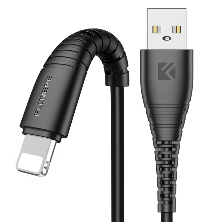 FLOVEME 1m 2.4A USB to 8 Pin Fast Charging & Data Cable For iPhone 11 Pro Max / iPhone 11 Pro / iPhone 11 / iPhone XR / iPhone XS MAX / iPhone X & XS / iPhone 8 & 8 Plus / iPhone 7 & 7 Plus (Black)
FLOVEME 1m 2.4A USB to 8 Pin Fast Charging & Data Cable For iPhone 11 Pro Max / iPhone 11 Pro / iPhone 11 / iPhone XR / iPhone XS MAX / iPhone X & XS / iPhone 8 & 8 Plus / iPhone 7 & 7 Plus (Black)