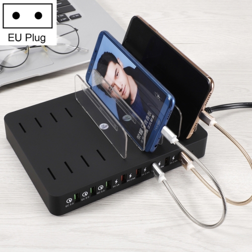 X6S 110W 3 QC 3.0 USB Ports + 5 USB Ports Smart Charger with Detachable Bezel, EU Plug
X6S 110W 3 QC 3.0 USB Ports + 5 USB Ports Smart Charger with Detachable Bezel, EU Plug