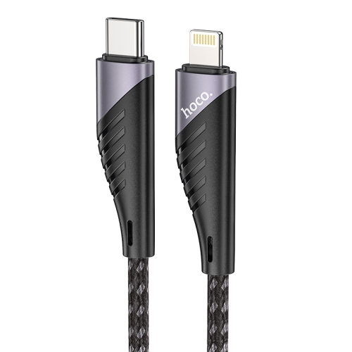 hoco U95 20W 3A PD USB-C / Type-C to 8 Pin Freeway Charging Data Cable, Cable Length: 1.2m
hoco U95 20W 3A PD USB-C / Type-C to 8 Pin Freeway Charging Data Cable, Cable Length: 1.2m
