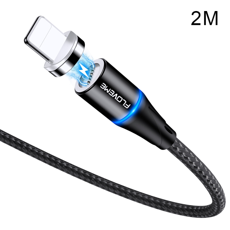 FLOVEME 2m 8 Pin to USB Round Head Magnetic 3A Fast Charging & Data Cable (Black)
FLOVEME 2m 8 Pin to USB Round Head Magnetic 3A Fast Charging & Data Cable (Black)