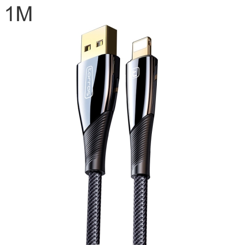 TORRAS Anxin Charger Series USB to 8 Pin Fast Charge Data Cable, Length: 1m(Black)
TORRAS Anxin Charger Series USB to 8 Pin Fast Charge Data Cable, Length: 1m(Black)