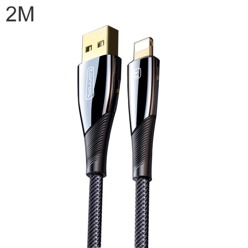 TORRAS Anxin Charger Series USB to 8 Pin Fast Charge Data Cable, Length: 2m(Black)
TORRAS Anxin Charger Series USB to 8 Pin Fast Charge Data Cable, Length: 2m(Black)