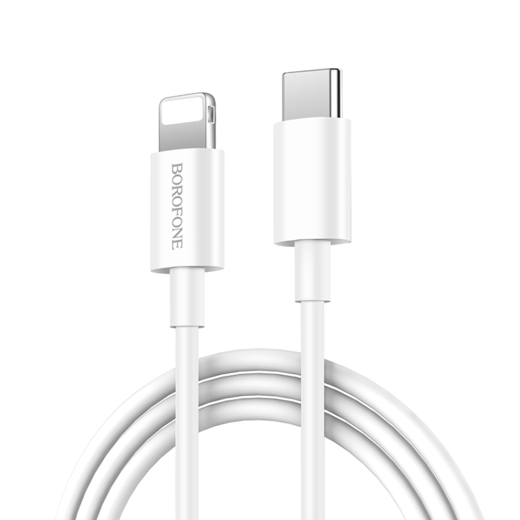 Borofone BX36 USB-C / Type-C to 8 Pin Union PD Flash Charging Data Cable (White)
Borofone BX36 USB-C / Type-C to 8 Pin Union PD Flash Charging Data Cable (White)