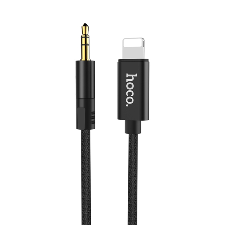 Hoco UPA13 Sound Source Series Apple 8 Pin Male to 3.5mm Male Digital Audio Conversion Cable (Black) 
Hoco UPA13 Sound Source Series Apple 8 Pin Male to 3.5mm Male Digital Audio Conversion Cable (Black)