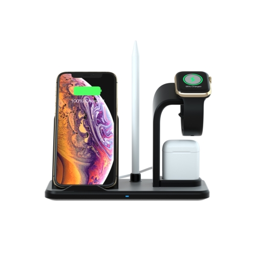 N35 3 in 1 Separated Design Quick Wireless Charger for iPhone, Apple Watch, AirPods (Black)
N35 3 in 1 Separated Design Quick Wireless Charger for iPhone, Apple Watch, AirPods (Black)