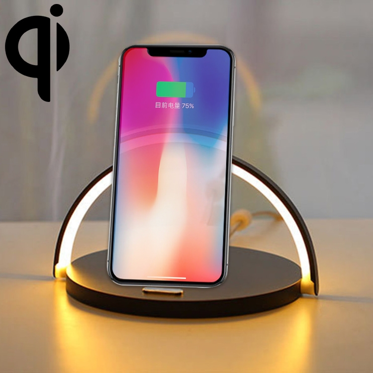 S21 Multi-function 10W Max Qi Standard Wireless Charger Phone Holder Table Lamp 3 in 1 (Black)
S21 Multi-function 10W Max Qi Standard Wireless Charger Phone Holder Table Lamp 3 in 1 (Black)