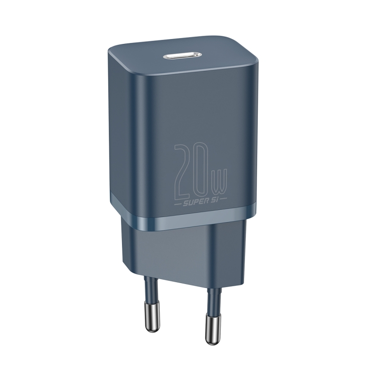 Baseus CCSUP-B03 20W Super Si Fast Charging Travel Charger Power Adapter, EU Plug (Blue)
Baseus CCSUP-B03 20W Super Si Fast Charging Travel Charger Power Adapter, EU Plug (Blue)