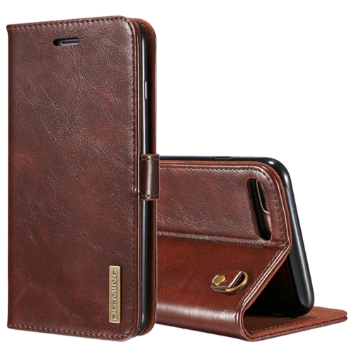 DG.MING for iPhone 8 Plus & 7 Plus Genuine Leather Horizontal Flip Detachable Magnetic Protective Case with Holder & Card Slots & Lanyard(Coffee)
DG.MING for iPhone 8 Plus & 7 Plus Genuine Leather Horizontal Flip Detachable Magnetic Protective Case with Holder & Card Slots & Lanyard(Coffee)
