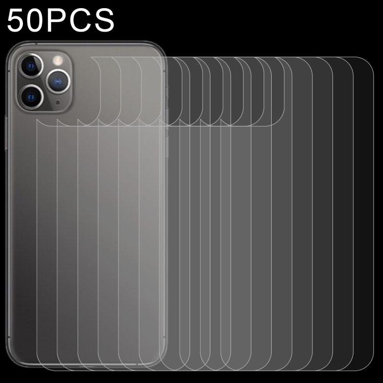 50 PCS For iPhone 11 Pro 9H 2.5D Half - Screen Transparent Mobile Phone Tempered Glass Film Back Film
50 PCS For iPhone 11 Pro 9H 2.5D Half - Screen Transparent Mobile Phone Tempered Glass Film Back Film