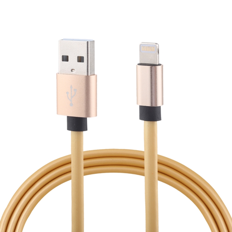 1m Flat Cord USB A to 8 Pin Fast Charging Data Sync Charge Cable For iPhone 11 Pro Max / iPhone 11 Pro / iPhone 11 / iPhone XR / iPhone XS MAX / iPhone X & XS / iPhone 8 & 8 Plus / iPhone 7 & 7 Plus (Gold)
1m Flat Cord USB A to 8 Pin Fast Charging Data Sync Charge Cable For iPhone 11 Pro Max / iPhone 11 Pro / iPhone 11 / iPhone XR / iPhone XS MAX / iPhone X & XS / iPhone 8 & 8 Plus / iPhone 7 & 7 Plus (Gold)
