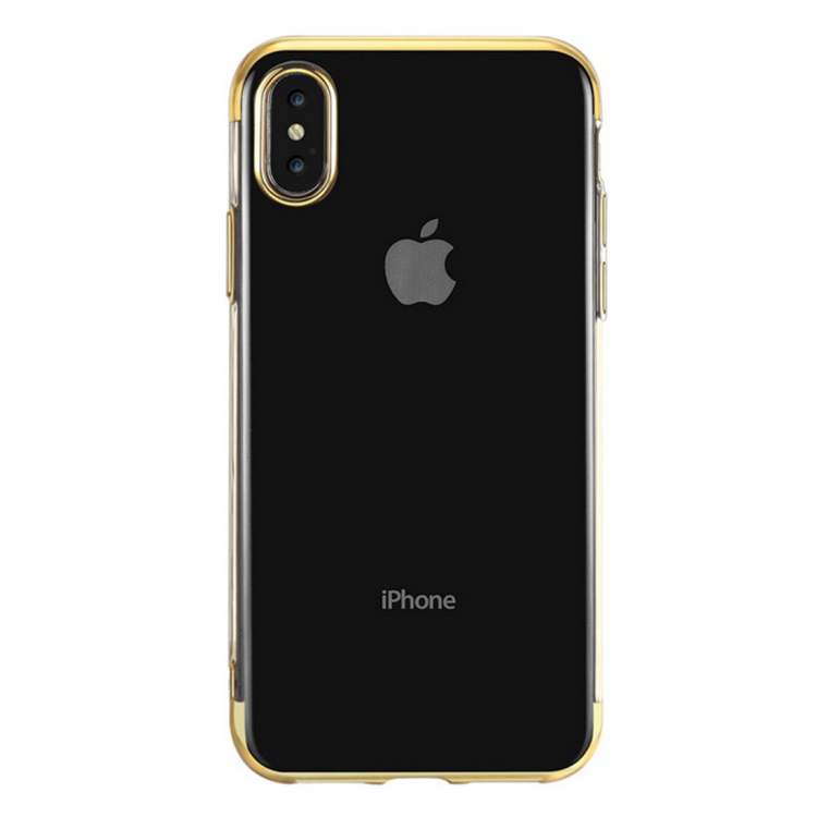 Three Sections Electroplating Side TPU Protective Back Case for iPhone XS Max(Gold)
Three Sections Electroplating Side TPU Protective Back Case for iPhone XS Max(Gold)