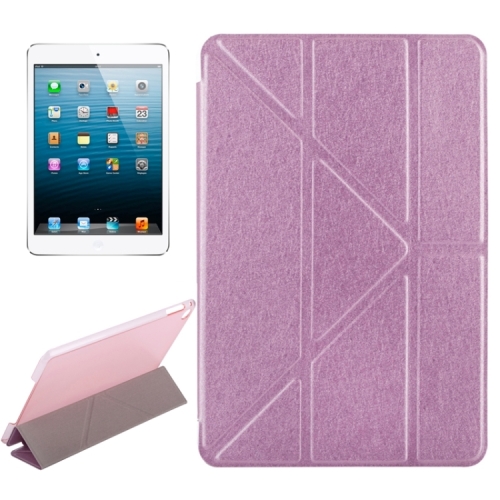 Transformers Style Silk Texture Horizontal Flip Solid Color Leather Case with Holder for iPad Mini 2019(Pink)
Transformers Style Silk Texture Horizontal Flip Solid Color Leather Case with Holder for iPad Mini 2019(Pink)