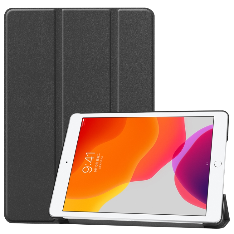 For iPad 10.2 Custer Texture Horizontal Flip Smart PU Leather Case with Sleep / Wake-up Function & Three-folding Holder (Black)
For iPad 10.2 Custer Texture Horizontal Flip Smart PU Leather Case with Sleep / Wake-up Function & Three-folding Holder (Black)