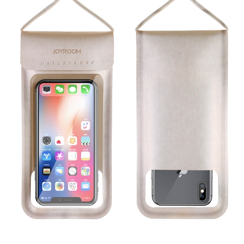 JOYROOM JR-CY701 IPX8 Waterproof Touch Screen Transparent Sealed Mobile Phone Waterproof Bag with Lanyard(Gold)
JOYROOM JR-CY701 IPX8 Waterproof Touch Screen Transparent Sealed Mobile Phone Waterproof Bag with Lanyard(Gold)