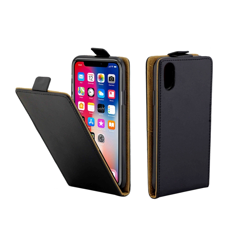 Business Style Vertical Flip TPU Leather Case for iPhone X / XS, with Card Slot (Black)
Business Style Vertical Flip TPU Leather Case for iPhone X / XS, with Card Slot (Black)