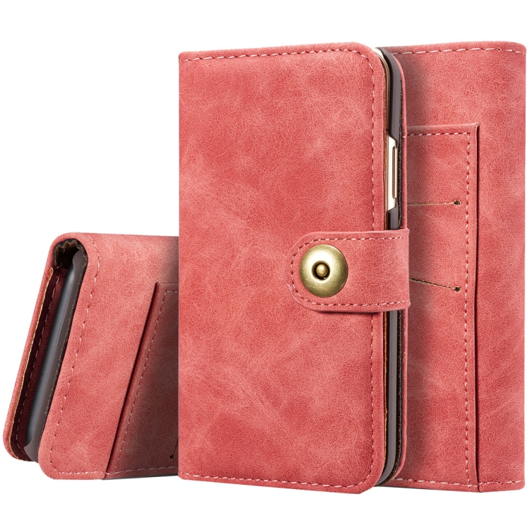 For iPhone X / XS Retro Magnetic Horizontal Flip Leather Case with Card Slots & Wallet & Photo Frame & Detachable Back Cover(Red)
For iPhone X / XS Retro Magnetic Horizontal Flip Leather Case with Card Slots & Wallet & Photo Frame & Detachable Back Cover(Red)