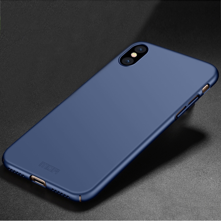 MOFI for iPhone X PC Ultra-thin Full Coverage Protective Back Cover Case(Blue)
MOFI for iPhone X PC Ultra-thin Full Coverage Protective Back Cover Case(Blue)