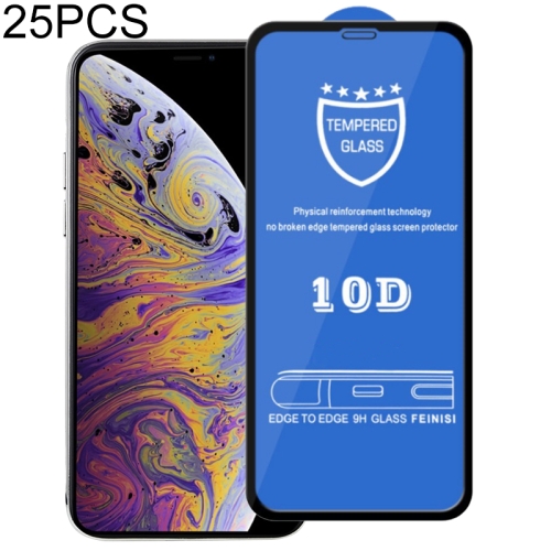 25 PCS 9H 10D Full Screen Tempered Glass Screen Protector for iPhone XS Max / iPhone 11 Pro Max
25 PCS 9H 10D Full Screen Tempered Glass Screen Protector for iPhone XS Max / iPhone 11 Pro Max