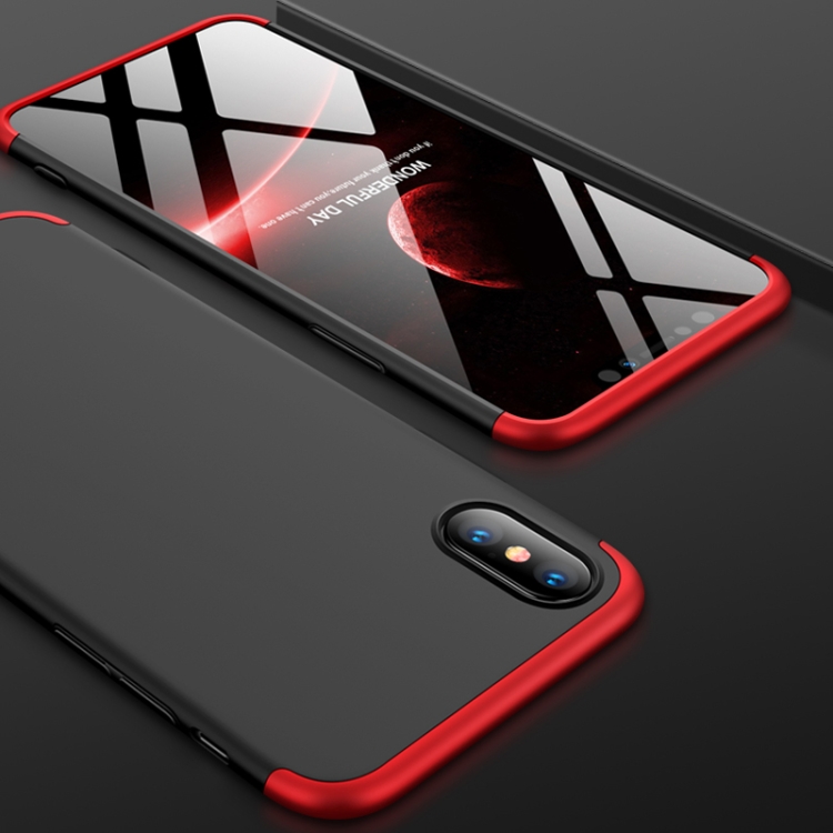 GKK Three Stage Splicing Full Coverage PC Case for iPhone XS Max (Black+Red)
GKK Three Stage Splicing Full Coverage PC Case for iPhone XS Max (Black+Red)