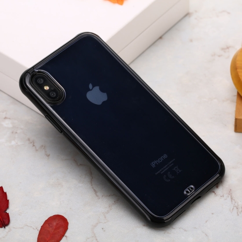 Shockproof Pure Color Border TPU Protective Case for iPhone XS Max (Black)
Shockproof Pure Color Border TPU Protective Case for iPhone XS Max (Black)