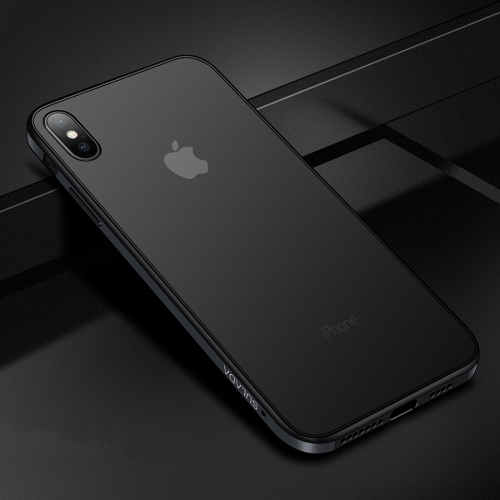 SULADA Shockproof Aviation Aluminum Metal frame + TPU + Frosted Back Plate Case for iPhone XS Max (Black)
SULADA Shockproof Aviation Aluminum Metal frame + TPU + Frosted Back Plate Case for iPhone XS Max (Black)