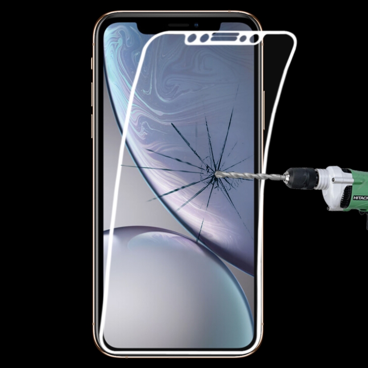 0.1mm 9H Full Screen Flexible Fiber Tempered Glass Film for iPhone 11 / XR(White)
0.1mm 9H Full Screen Flexible Fiber Tempered Glass Film for iPhone 11 / XR(White)