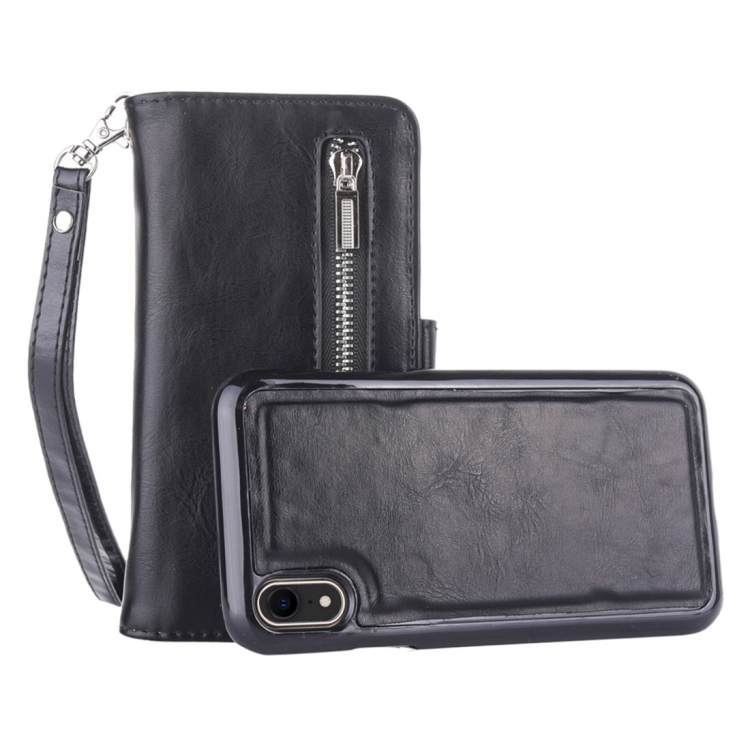2 in 1 Zipper Pattern PU+ TPU Leather Case with Card Slot & Wallet & Photo Frame For iPhone XR 6.1 inch(Black)
2 in 1 Zipper Pattern PU+ TPU Leather Case with Card Slot & Wallet & Photo Frame For iPhone XR 6.1 inch(Black)