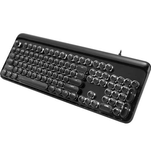 HJK960-3 104-keys Electroplated Round Ice Crystal Two-color Punk Keycap Colorful Backlit Wired Mechanical Gaming Keyboard (Black)
HJK960-3 104-keys Electroplated Round Ice Crystal Two-color Punk Keycap Colorful Backlit Wired Mechanical Gaming Keyboard (Black)