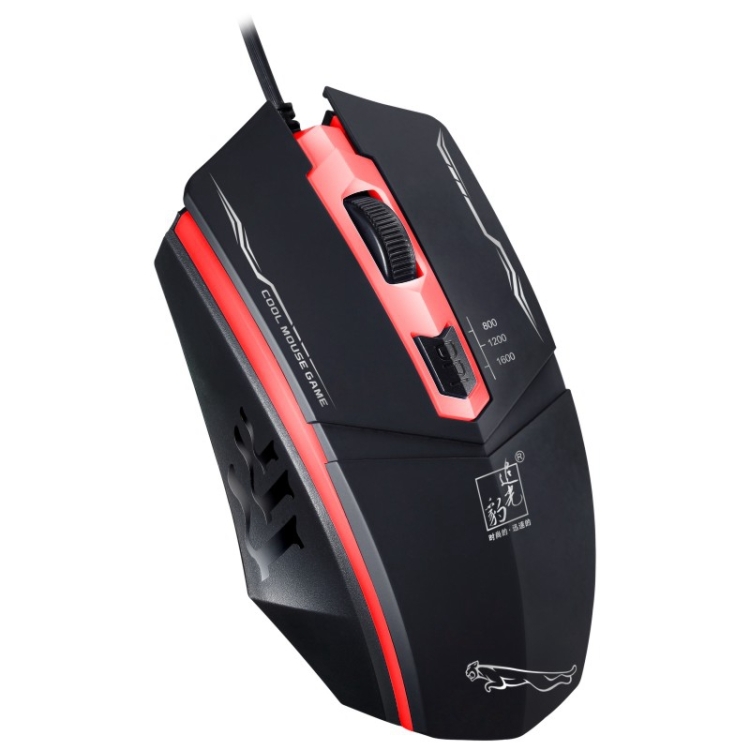 Chasing Leopard 199 USB 1600DPI Three-speed Adjustable LED Backlight Wired Optical Gaming Mouse, Length: 1.3m(Black)
Chasing Leopard 199 USB 1600DPI Three-speed Adjustable LED Backlight Wired Optical Gaming Mouse, Length: 1.3m(Black)