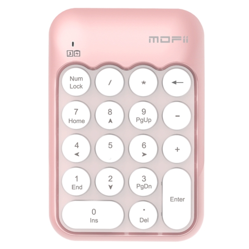 Mofii x910 2.4G Mini Wireless Number Keyboard, English Version(Pink + White)
Mofii x910 2.4G Mini Wireless Number Keyboard, English Version(Pink + White)
