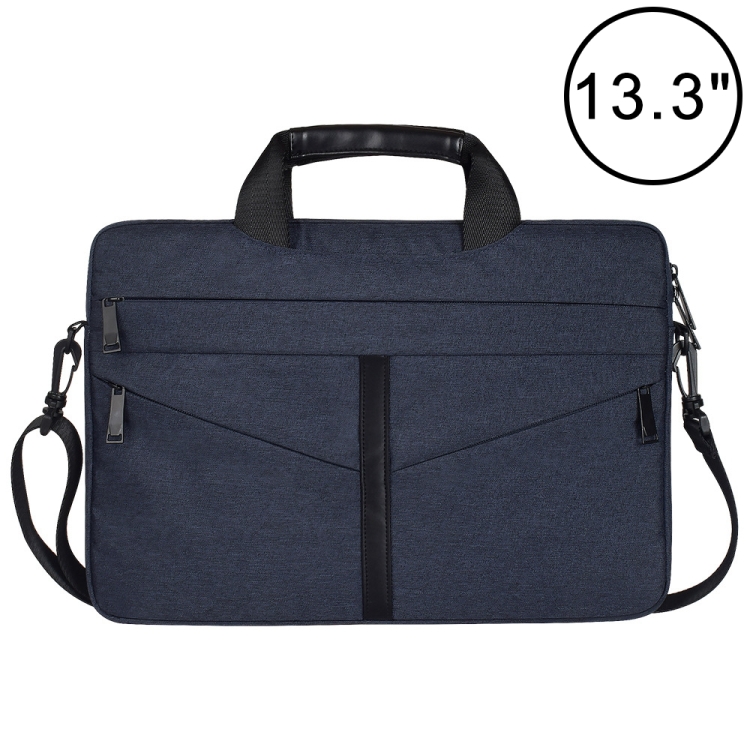 13.3 inch Breathable Wear-resistant Fashion Business Shoulder Handheld Zipper Laptop Bag with Shoulder Strap (Navy Blue)
13.3 inch Breathable Wear-resistant Fashion Business Shoulder Handheld Zipper Laptop Bag with Shoulder Strap (Navy Blue)