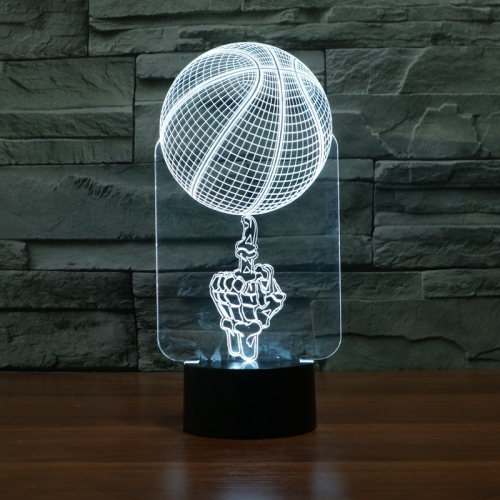 Basketball Black Base Creative 3D LED Decorative Night Light, 16 Color Remote Control Version
Basketball Black Base Creative 3D LED Decorative Night Light, 16 Color Remote Control Version