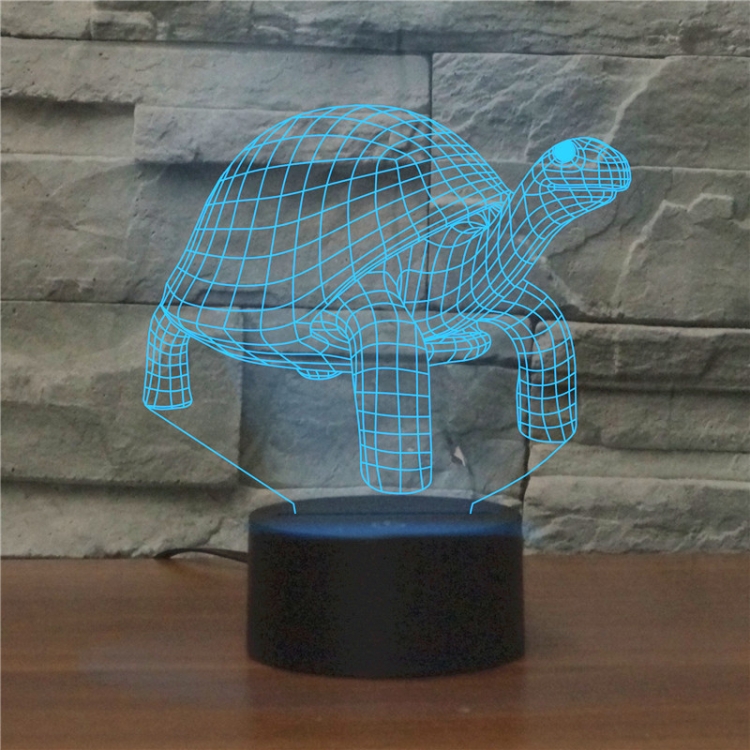 Tortoise Black Base Creative 3D LED Decorative Night Light, 16 Color Remote Control Version 
Tortoise Black Base Creative 3D LED Decorative Night Light, 16 Color Remote Control Version