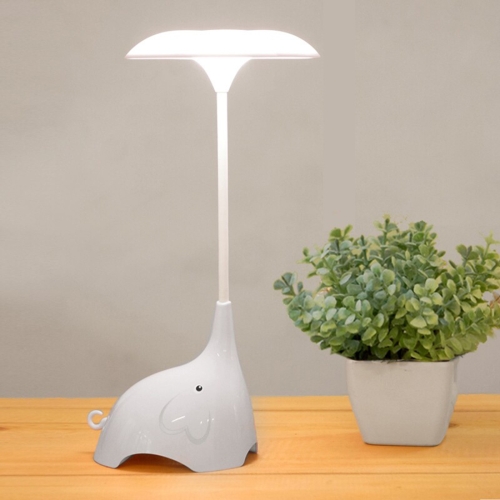 YouOKLight YK2233 0.8W White Light Cute Elephant LED Desk Lamp, 4 LEDs USB Charging Eye-protection Touch Control 3 Dimmable Levels Night Light, DC 5V(White)
YouOKLight YK2233 0.8W White Light Cute Elephant LED Desk Lamp, 4 LEDs USB Charging Eye-protection Touch Control 3 Dimmable Levels Night Light, DC 5V(White)