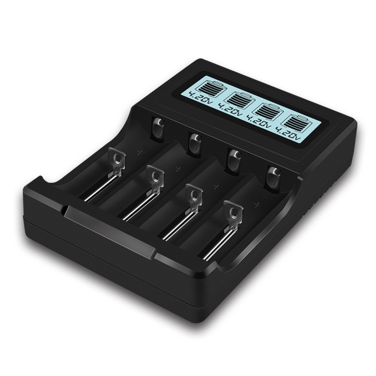 Micro USB 4 Slot Battery Charger for 3.7V Lithium-ion Battery, with LCD Display
Micro USB 4 Slot Battery Charger for 3.7V Lithium-ion Battery, with LCD Display