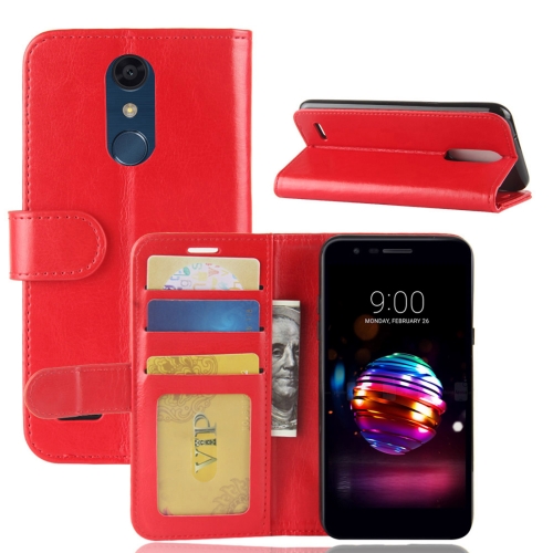 For LG K10 (2018) PU + TPU Crazy Horse Texture Horizontal Flip Leather Case with Wallet & Holder & Card Slots (Red)
For LG K10 (2018) PU + TPU Crazy Horse Texture Horizontal Flip Leather Case with Wallet & Holder & Card Slots (Red)