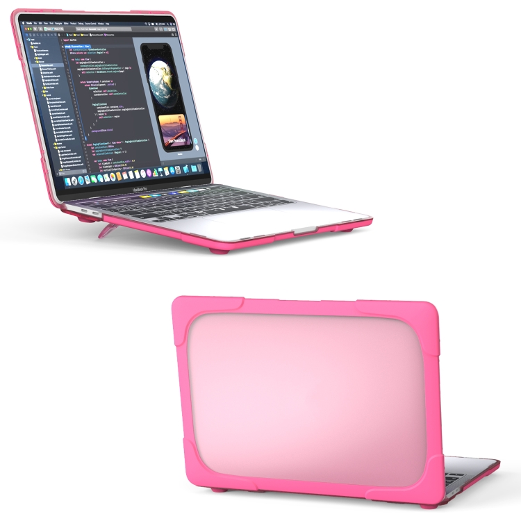 For MacBook Pro 13 inch A2289 / A2251 (2020) PC + TPU Two Colors Laptop Protective Case(Red)
For MacBook Pro 13 inch A2289 / A2251 (2020) PC + TPU Two Colors Laptop Protective Case(Red)