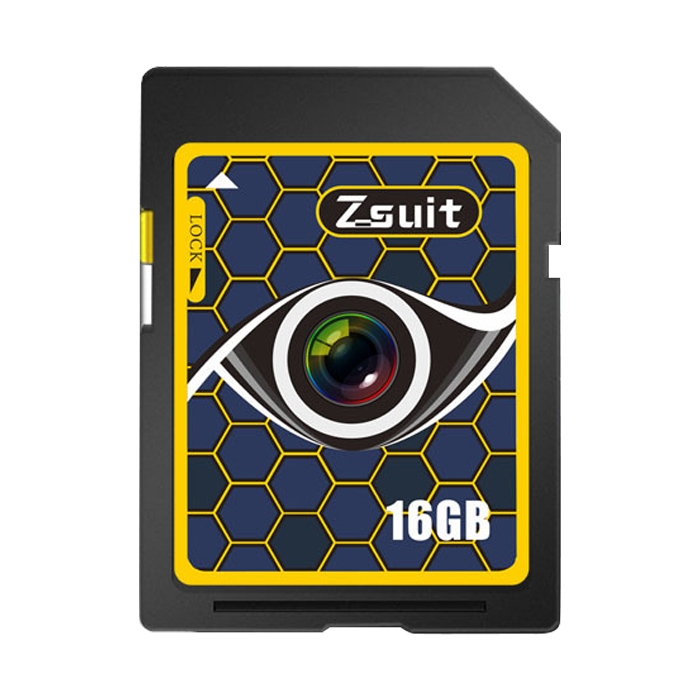 Zsuit Honeycomb Series 16GB Camera Lens Pattern SD Memory Card for Driving Recorder / Camera and Other Support SD Card Devices
Zsuit Honeycomb Series 16GB Camera Lens Pattern SD Memory Card for Driving Recorder / Camera and Other Support SD Card Devices