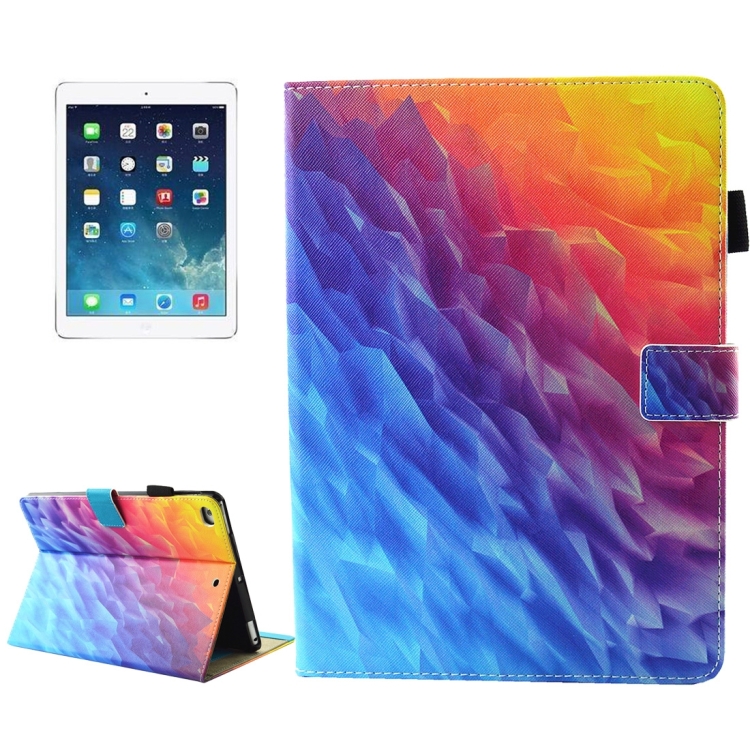 For iPad mini 4 / mini 3 / mini 2 / mini Universal Colorful Polygons Pattern Horizontal Flip Leather Protective Case with Holder & Card Slots & Sleep
For iPad mini 4 / mini 3 / mini 2 / mini Universal Colorful Polygons Pattern Horizontal Flip Leather Protective Case with Holder & Card Slots & Sleep