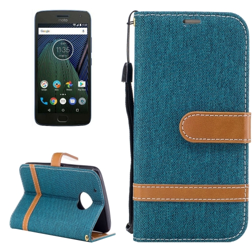 For Motorola Moto G5 Plus Denim Texture Leather Case with Holder & Card Slots & Wallet & Lanyard (Green)
For Motorola Moto G5 Plus Denim Texture Leather Case with Holder & Card Slots & Wallet & Lanyard (Green)