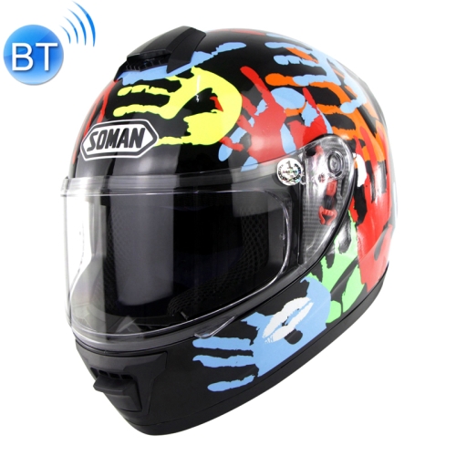 Outdoor Motorcycle Electric Car Riding HD Bluetooth Helmet, Size: M, 57-58cm (Palm Flower)
Outdoor Motorcycle Electric Car Riding HD Bluetooth Helmet, Size: M, 57-58cm (Palm Flower)