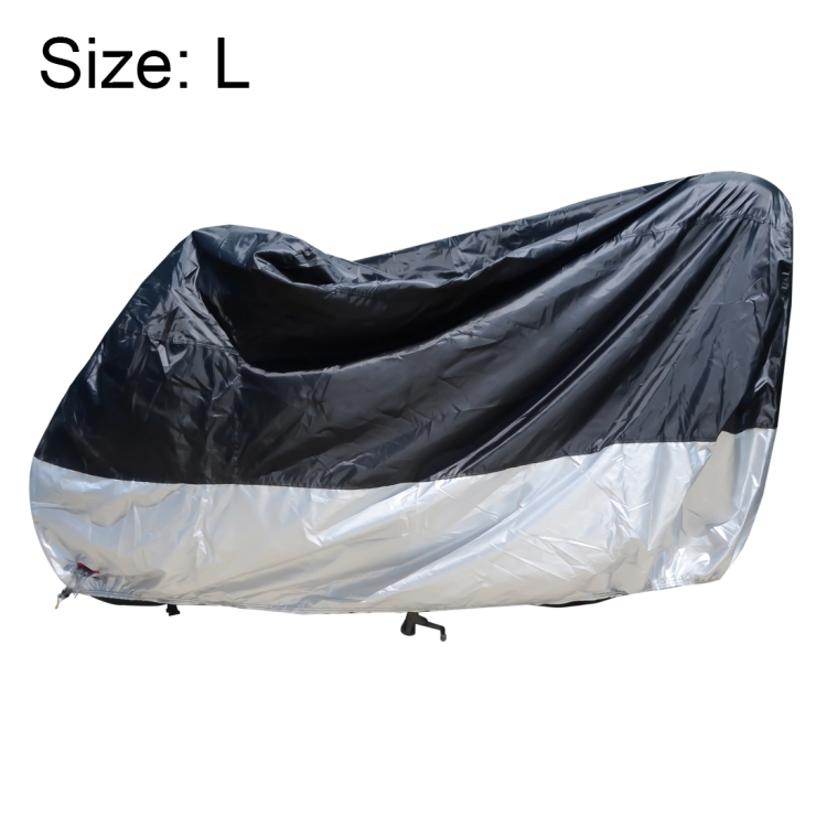 210D Oxford Cloth Motorcycle Electric Car Rainproof Dust-proof Cover, Size: L (Black Silver)
210D Oxford Cloth Motorcycle Electric Car Rainproof Dust-proof Cover, Size: L (Black Silver)