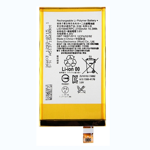 

2700mAh Li-Polymer Battery LIS1594ERPC for Sony Xperia Z5 Compact / Z5 mini / E5823