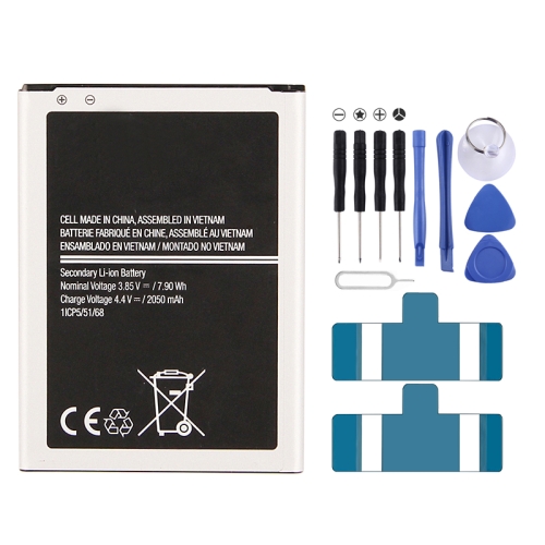 2050mAh Rechargeable Li-ion Battery EB-BJ120CBU for Galaxy J1 (2016) / J120F / J120A / J120H / J120M / J120M / J120T
2050mAh Rechargeable Li-ion Battery EB-BJ120CBU for Galaxy J1 (2016) / J120F / J120A / J120H / J120M / J120M / J120T