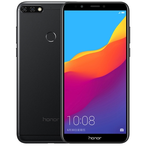 

Huawei Honor 7C LND-AL30, 3GB+32GB, Not Support Google Play,China Version, Dual Back Cameras, Face & Fingerprint Identification, 5.99 inch EMUI 8.0 Base on Android 8.0 Qualcomm Snapdragon 450 Octa Core up to 1.8GHz, Network: 4G(Black) Support Google Play