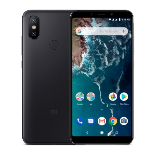

[HK Warehouse] Xiaomi Mi A2, 6GB+128GB, Global Official Version, AI Dual Back Cameras, Fingerprint Identification, 5.99 inch Android One Qualcomm Snapdragon 660 AIE Octa Core up to 2.2GHz, Network: 4G, VoLTE, Dual SIM(Black)