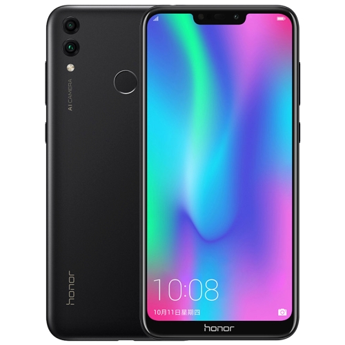 

Huawei Honor 8C, Dual 4G, 4GB+32GB,China Version, Dual AI Back Cameras, 4000mAh Battery, Face ID & Fingerprint Identification, 6.26 inch EMUI 8.2 (Android 8.1) Qualcomm Snapdragon 632 Octa Core, 4 x Kryo Gold 1.8GHz + 4 x Kryo Silver 1.8GHz, Network: 4G(B