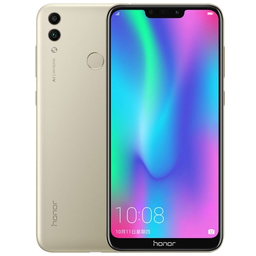 

Huawei Honor 8C / BKK-AL10, Dual 4G, 4GB+64GB, China Version, Dual AI Back Cameras, 4000mAh Battery, Face ID & Fingerprint Identification, 6.26 inch EMUI 8.2 (Android 8.1) Qualcomm Snapdragon 632 Octa Core, 4 x Kryo Gold 1.8GHz + 4 x Kryo Silver 1.8GHz, N
