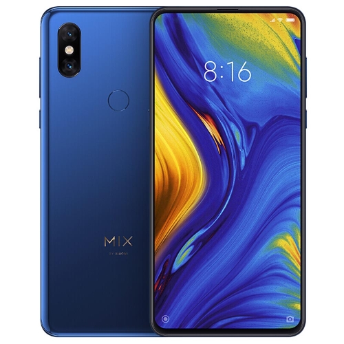 

Xiaomi MIX 3, 8GB+128GB, AI Dual Back Cameras + Dual Front Cameras, AI Face & Fingerprint Identification, 6.39 inch Full Screen, Ceramic Body, MIUI 10 Qualcomm Snapdragon 845 Octa Core up to 2.8GHz, Network: 4G, Qi Wireless Charge(Sapphire Blue)