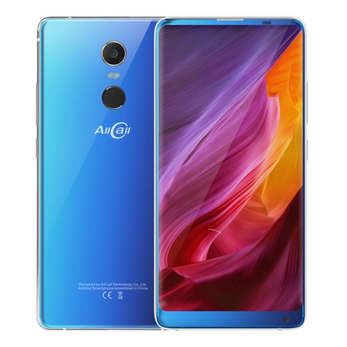 

AllCall MIX2, 6GB+64GB, Face & Fingerprint Identification,5.99 inch Android 7.1 MTK6763 Helio P23 Octa-Core up to 2.0GHz, Network: 4G, OTG, Dual SIM(Blue)